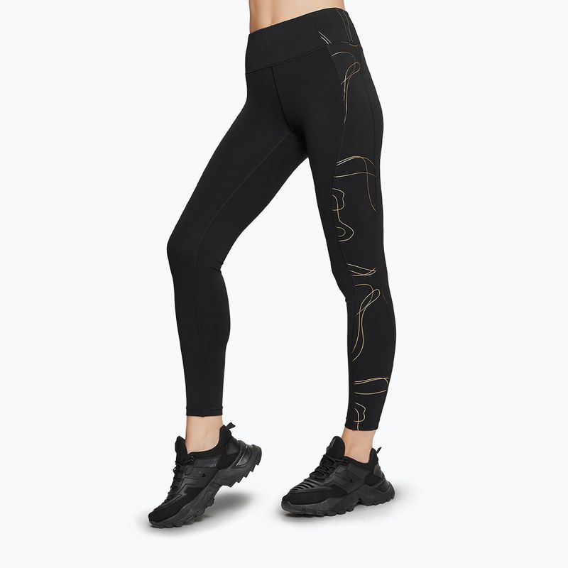 Dámske tréningové legíny Cardio Bunny Misty black
