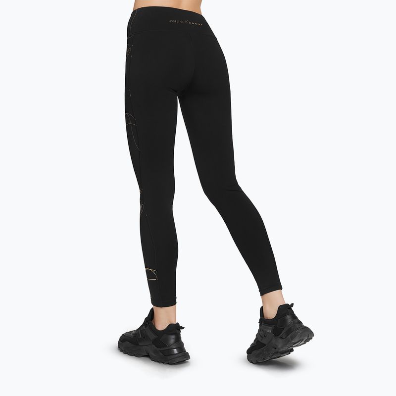 Dámske tréningové legíny Cardio Bunny Misty black 3