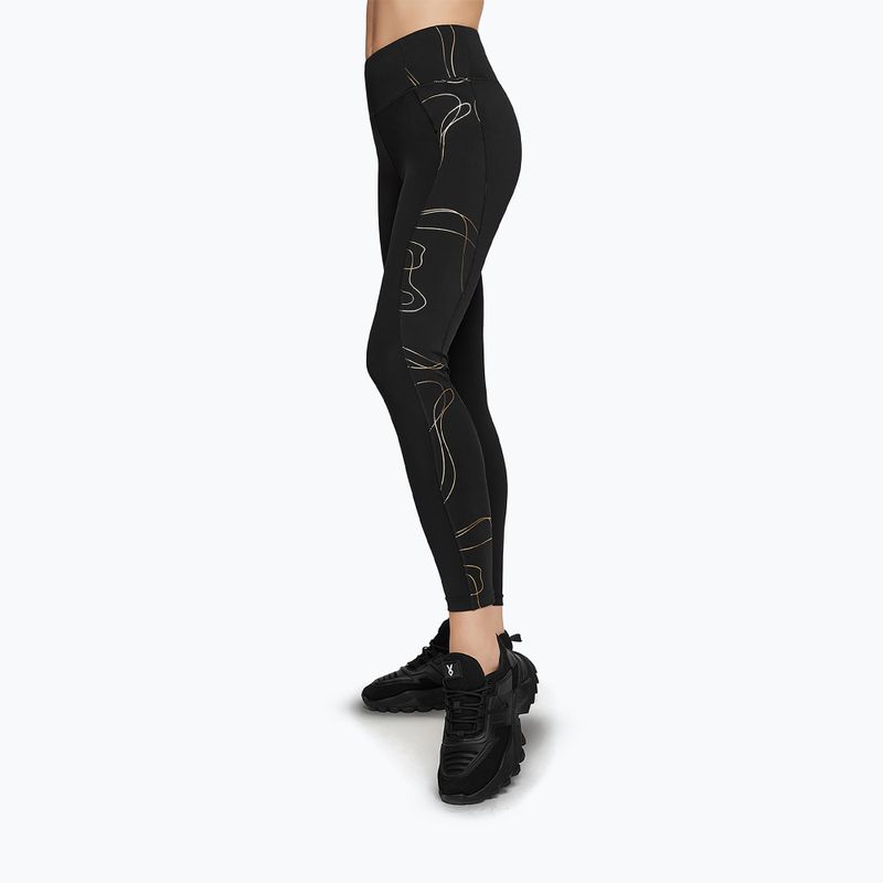 Dámske tréningové legíny Cardio Bunny Misty black 4