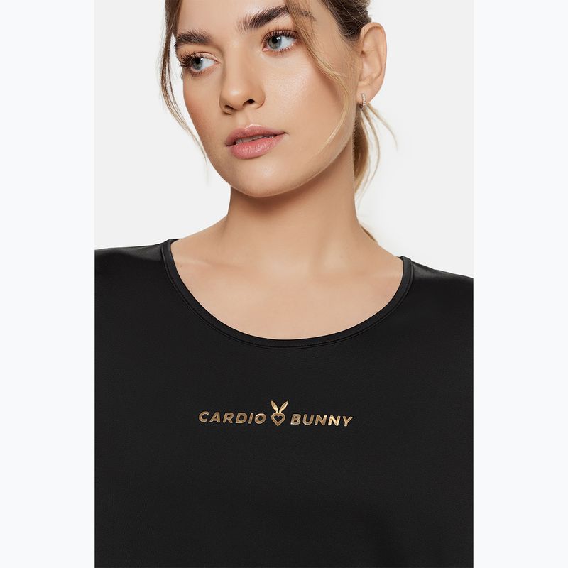 Dámske tréningové tričko Cardio Bunny Fog black 5