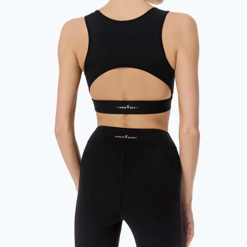 Dámske tréningové legíny Cardio Bunny HCB-126-004 black 4