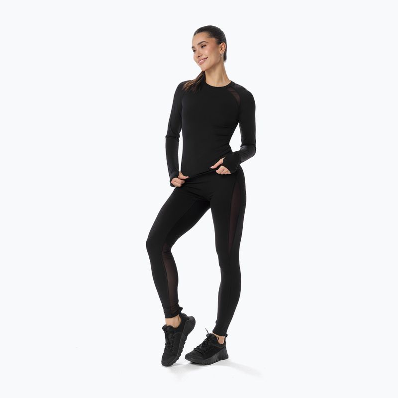 Dámske tréningové tričko longsleeve Cardio Bunny  black 2