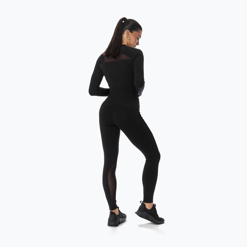 Dámske tréningové tričko longsleeve Cardio Bunny  black 3