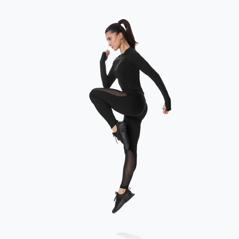 Dámske tréningové tričko longsleeve Cardio Bunny  black 4
