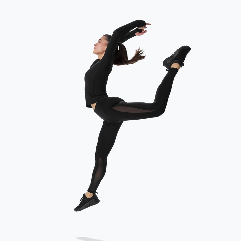 Dámske tréningové tričko longsleeve Cardio Bunny  black 5