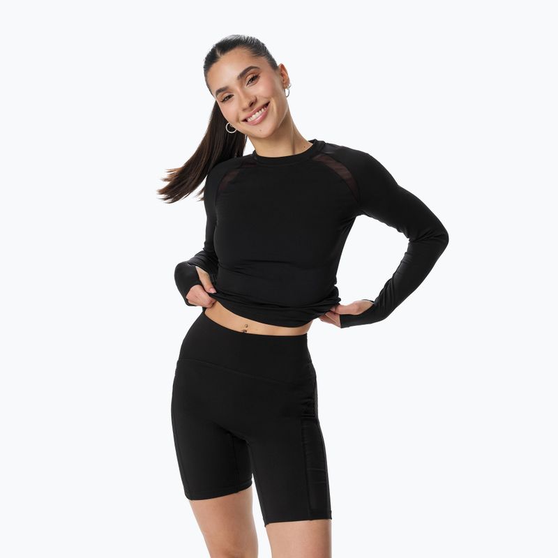 Dámske tréningové šortky Cardio Bunny Black biker 5