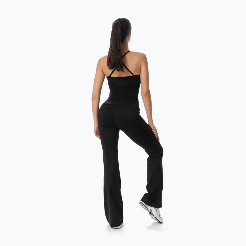 Dámske tréningové tričko Cardio Bunny With Built-in Black bra 3