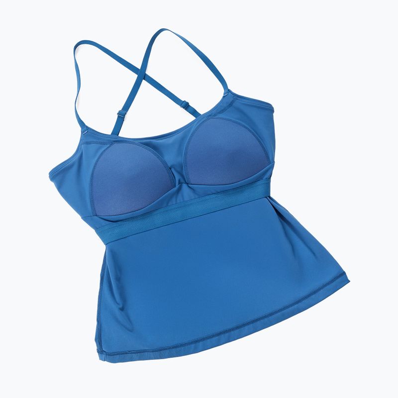 Dámske tréningové tričko Cardio Bunny With Built-in Blue Bra 7