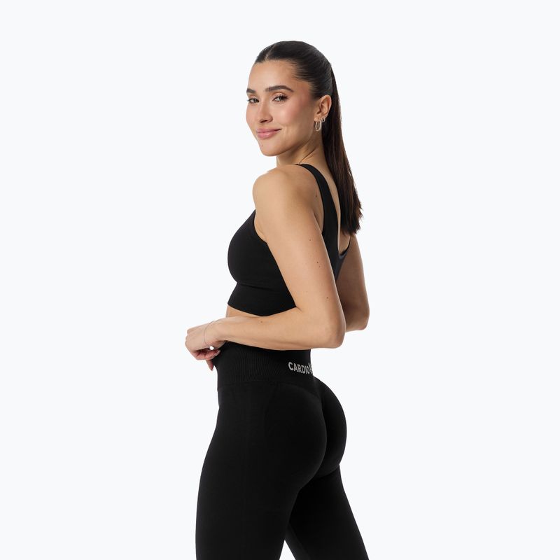Fitness podprsenka Cardio Bunny Seamless black 4