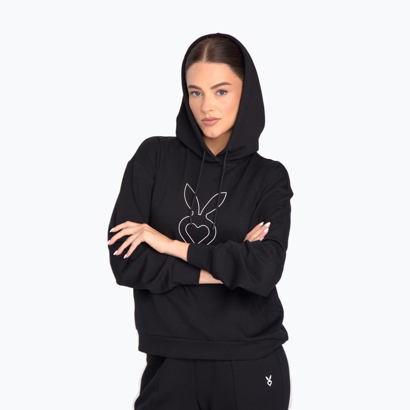 Dámska tréningová mikina Cardio Bunny HCB-125 black 4