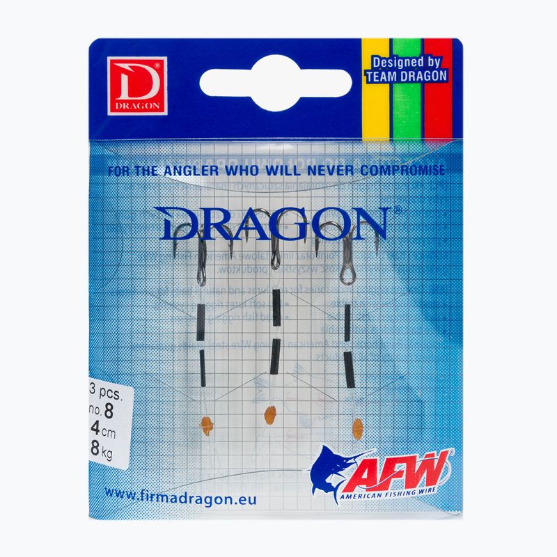 Dragon V-Lures nástraha na lov šťúk a zubáčov 3 ks čierna PDF-51-008-0804