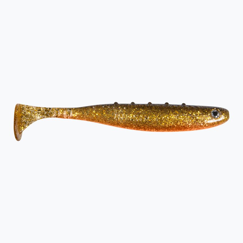 Dragon V-Lures Aggressor Pro 3 kusy zlatá búrka gumová nástraha CHE-AG40S-20-127