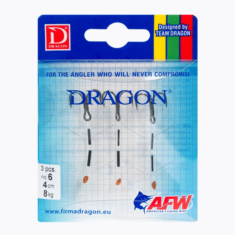 Dragon V-Lures Sandpiper nástraha rebar 3 ks čierna PDF-51-006-0804