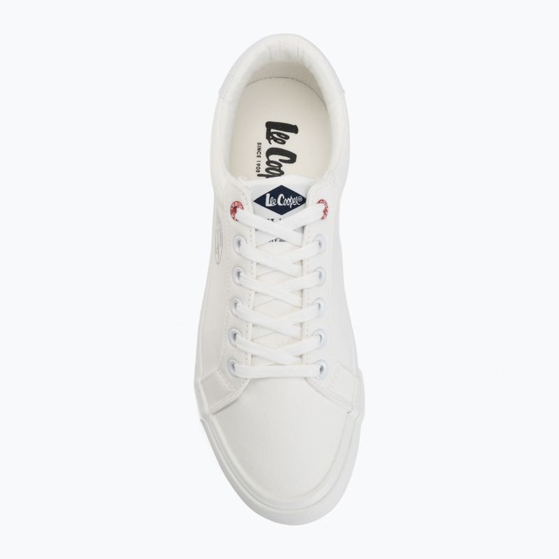 Pánske tenisky Lee Cooper LCW-26-02-4082MC white 5