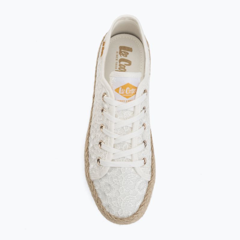 Dámske espadrilky Lee Cooper LCW-26-31-4326LA white 5