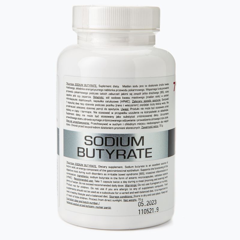 Butyrát sodný 580 mg 7Nutrition podpora čriev 100 kapsúl 7Nu000416 2