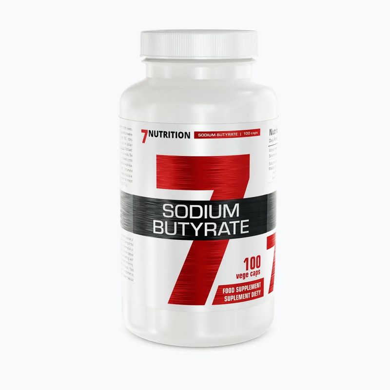 Butyrát sodný 580 mg 7Nutrition podpora čriev 100 kapsúl 7Nu000416
