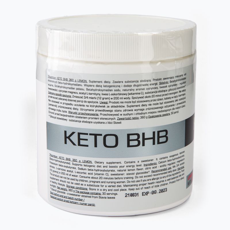 Keto BHB 7Nutrition podpora ketogénnej diéty 360g citrón 7Nu000417 2
