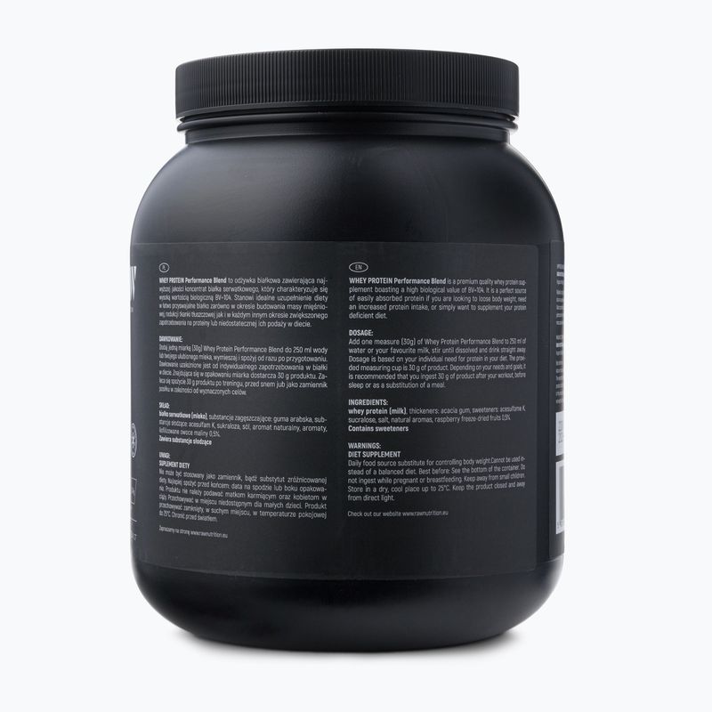 Srvátkový proteín Raw Nutrition 900g malina WPC-59016 2
