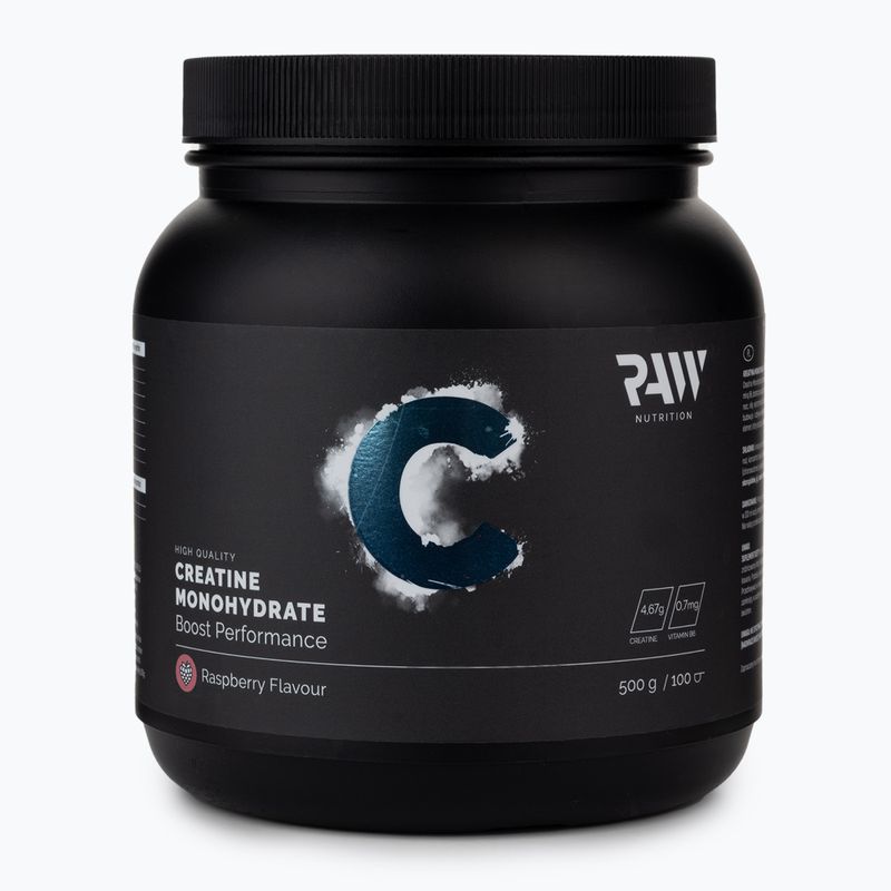 Raw Nutrition kreatín monohydrát 500g malina MONO-59016