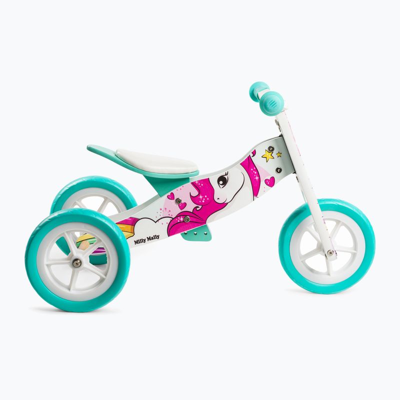 Milly Mally 2v1 cross-country bicykel Look colorful 2787