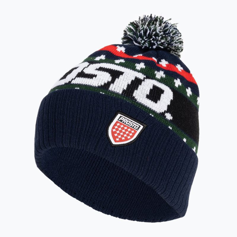 Pánska zimná čiapka Bakal tmavomodrá KL222MACC2132U 3