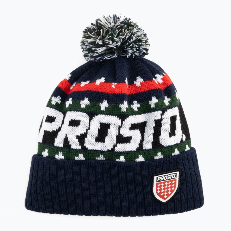 Pánska zimná čiapka Bakal tmavomodrá KL222MACC2132U 5