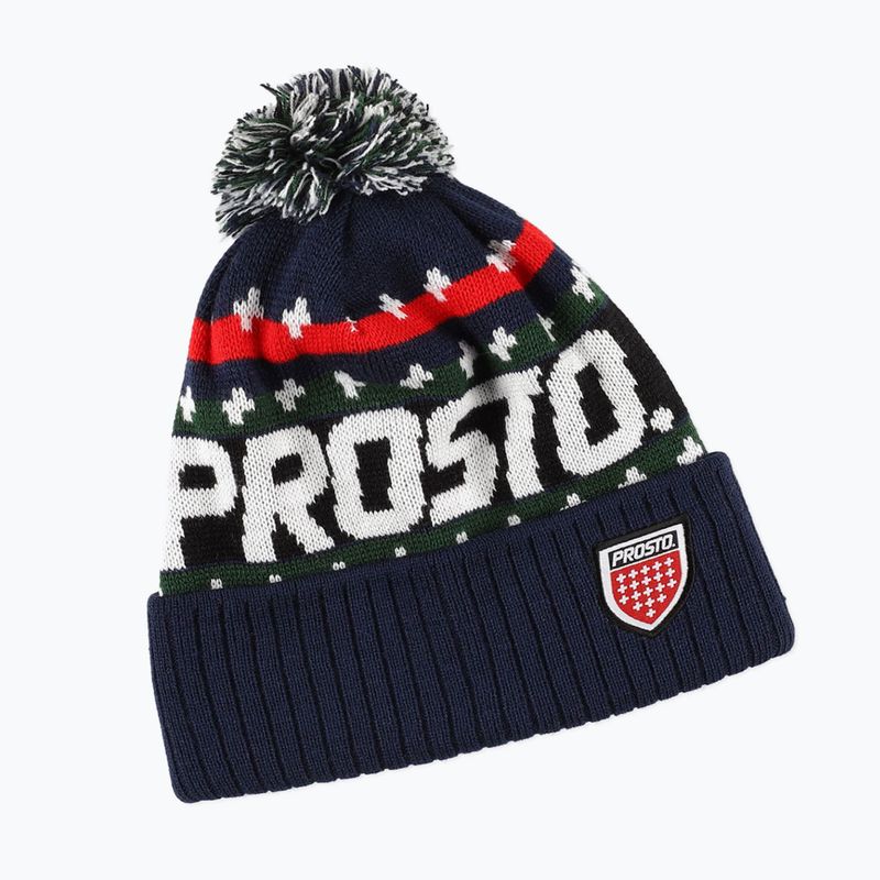 Pánska zimná čiapka Bakal tmavomodrá KL222MACC2132U 6