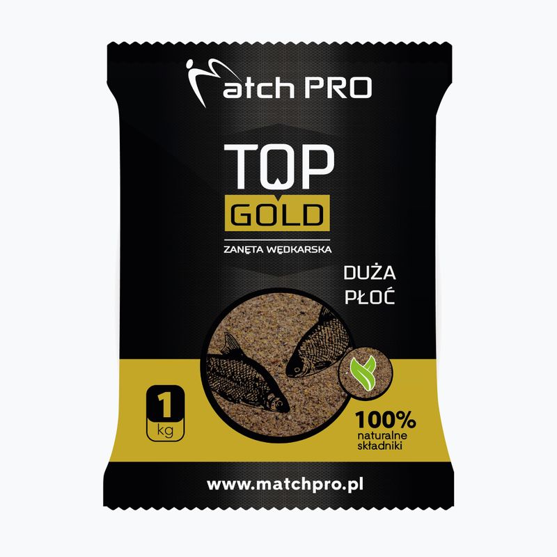 MatchPro Top Gold veľká mletá návnada na lov plotice 1 kg 970006