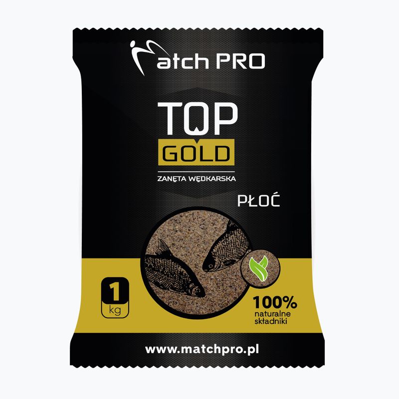 MatchPro Top Gold mletá návnada na lov plotice 1 kg 970007