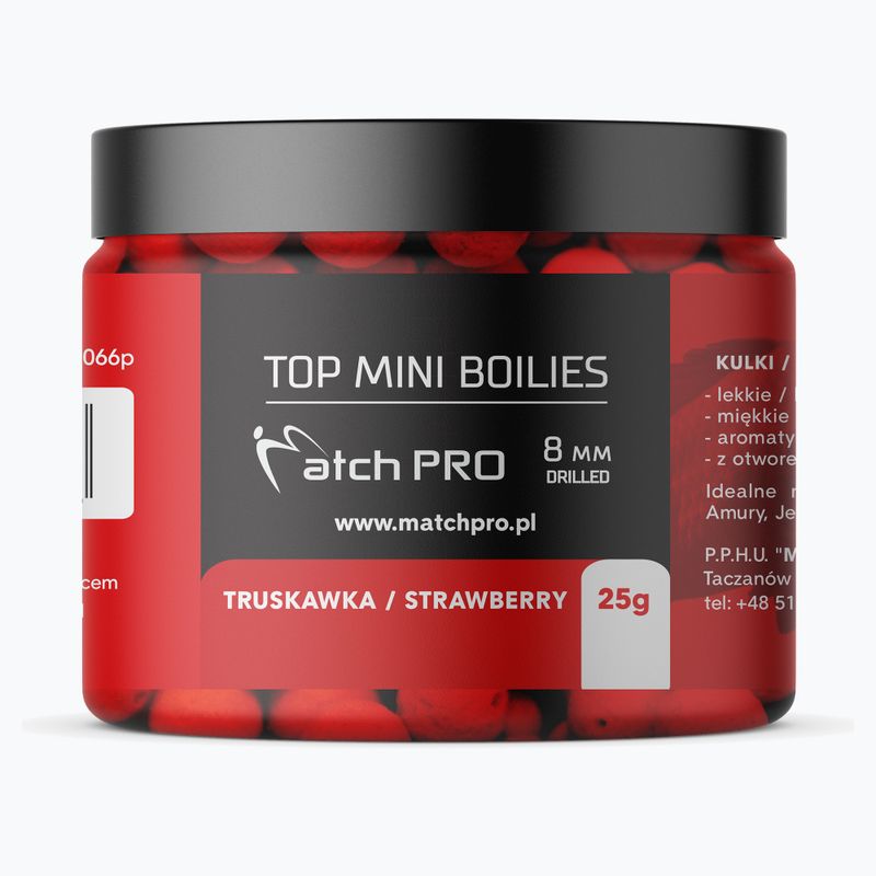 MatchPro Top Boiles Strawberry 8 mm 979074 háčikové guľôčky
