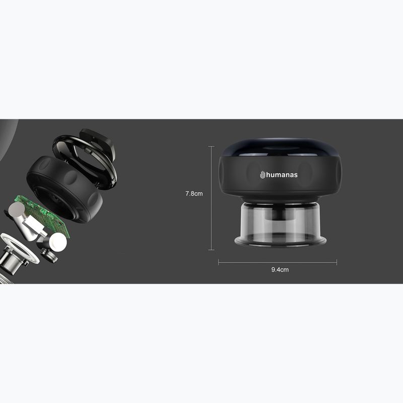 Čínska baňka KiCA Humanas BB01 Plus black 11