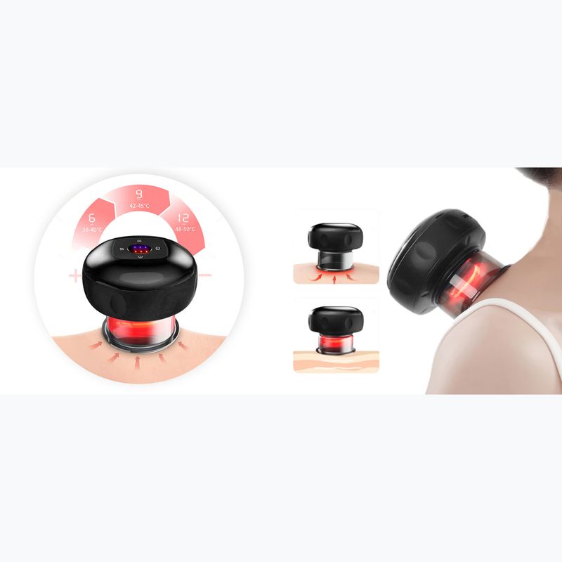 Čínska baňka KiCA Humanas BB01 Plus black 12