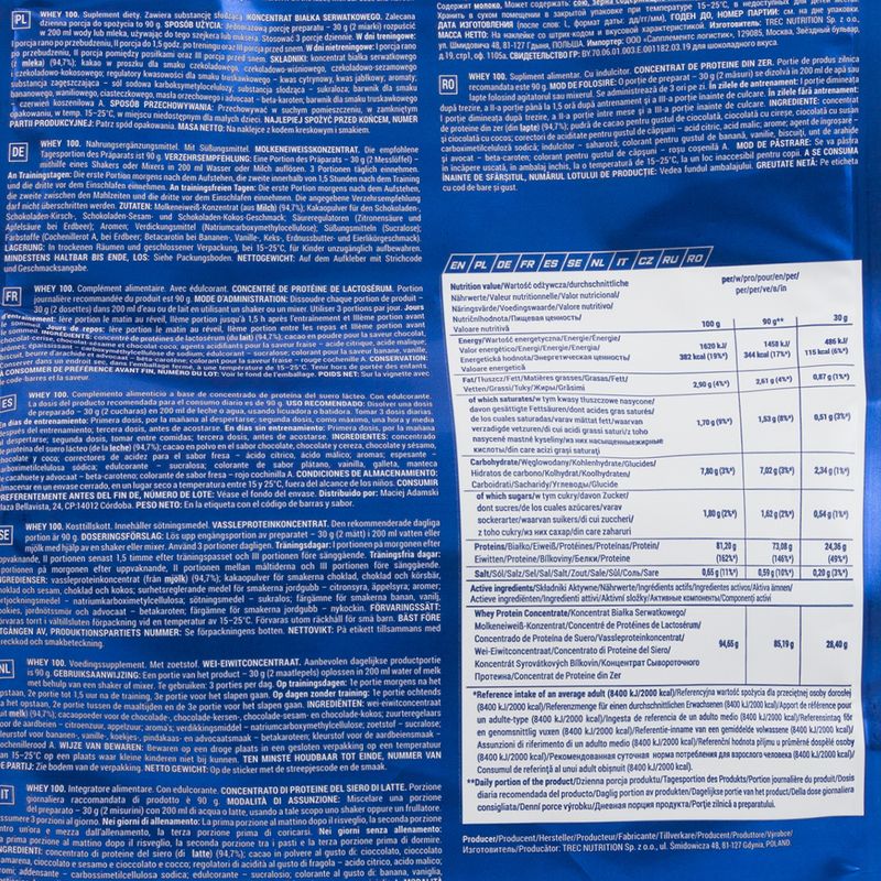 Srvátka 100 Trec 2kg cookies TRE/579#CIAST 2