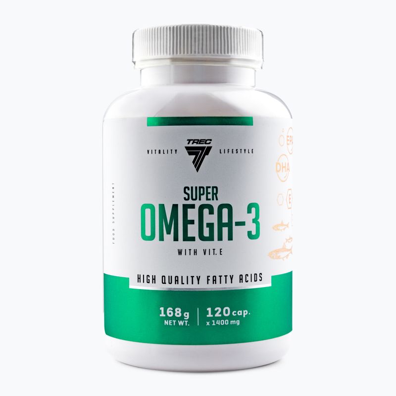 Super Omega 3 Trec mastné kyseliny 120 kapsúl TRE/001