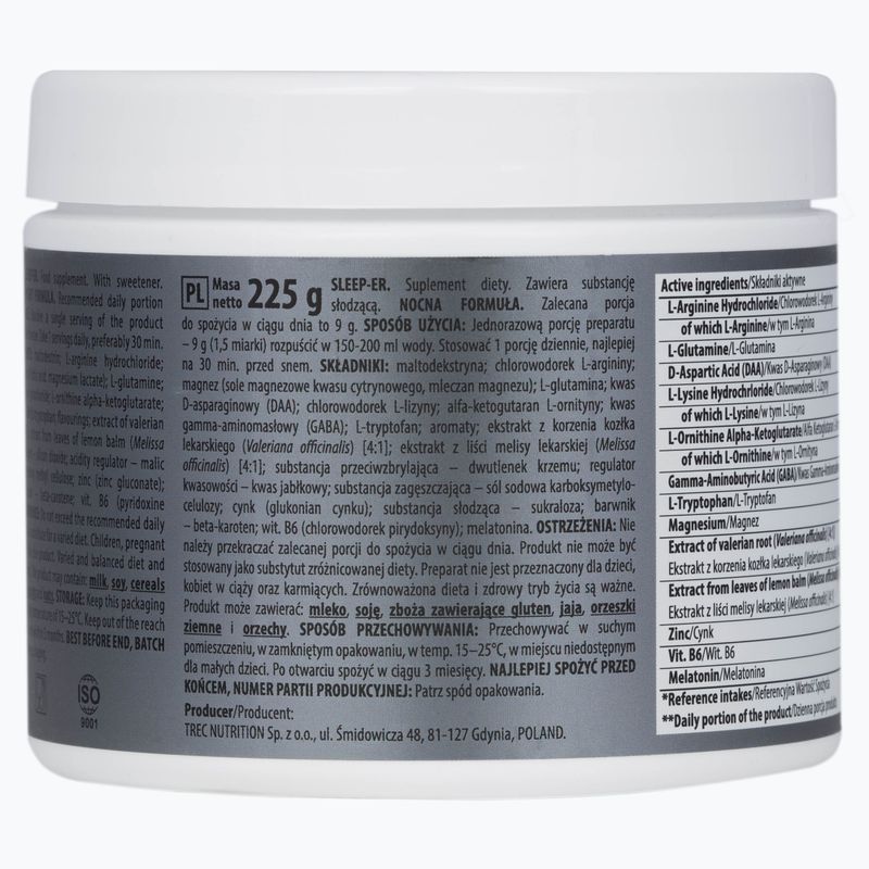 Sleep-ER Trec nočná regeneračná formula 225g pomarančovo-tropické ovocie TRE/598#POMTR 3