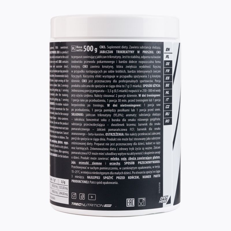 CM3 prášok Trec kreatín 500g grapefruit TRE/337#GREJP 2
