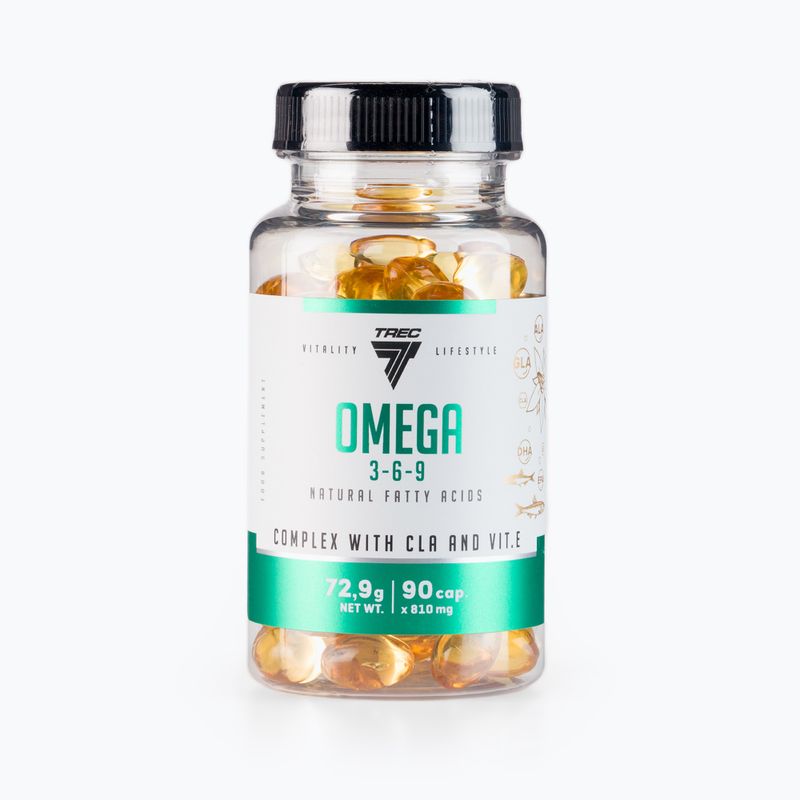 Omega 3-6-9 Trec mastné kyseliny 90 kapsúl TRE/815