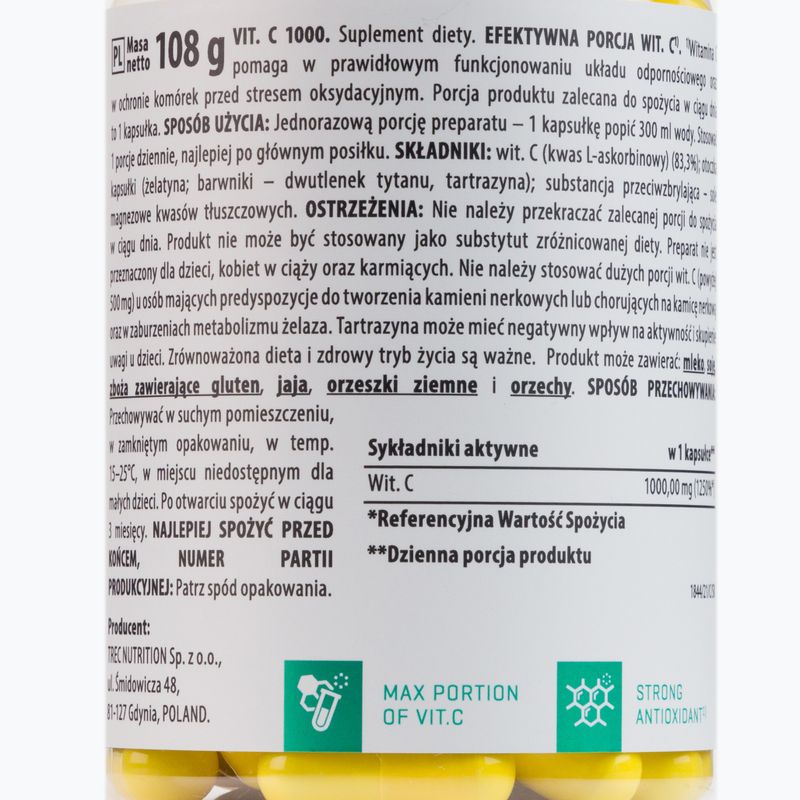 Vitamín C Trec 1000mg 90 kapsúl TRE/819 2