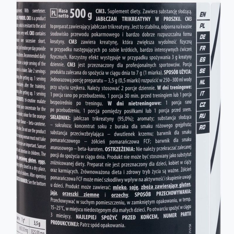 CM3 prášok Trec kreatín 500g oranžový TRE/337#POMAR 2