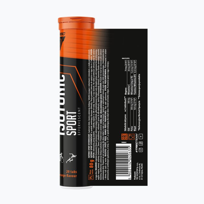 Trec Isotonic Sport Effervescent 20 tabliet oranžová 2