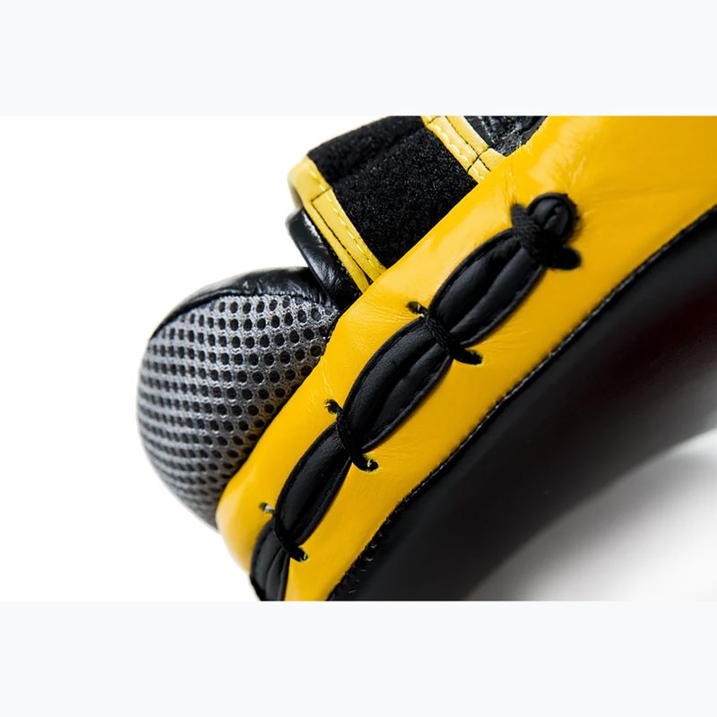 Tréningové lapy trenérske StormCloud Twister black/yelow 7