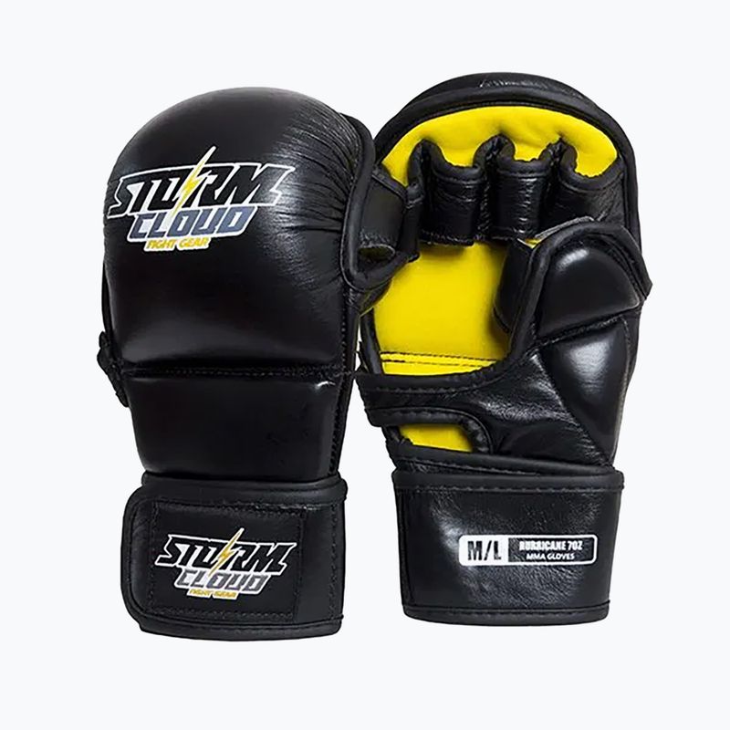 Grapplingové rukavice StormCloud Hurricane black/yellow