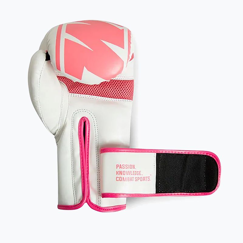 Boxerské rukavice StormCloud Bolt 2.0 white/pink 6