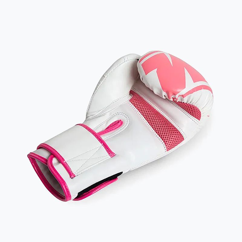 Boxerské rukavice StormCloud Bolt 2.0 white/pink 8