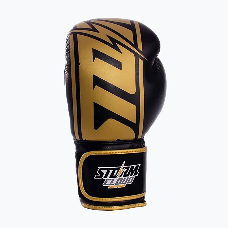 Boxerské rukavice StormCloud Bolt 2.0 black/gold 3