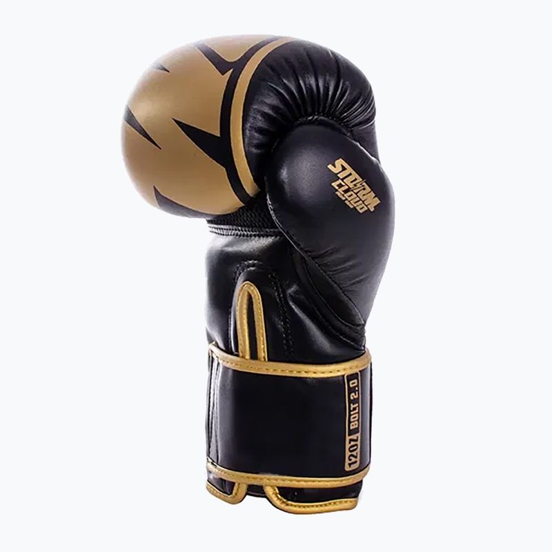 Boxerské rukavice StormCloud Bolt 2.0 black/gold 5