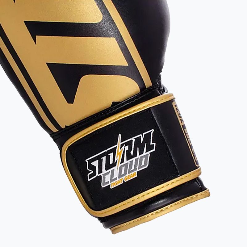 Boxerské rukavice StormCloud Bolt 2.0 black/gold 11
