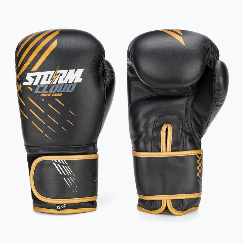Boxerské rukavice StormCloud Lynx black/gold 2