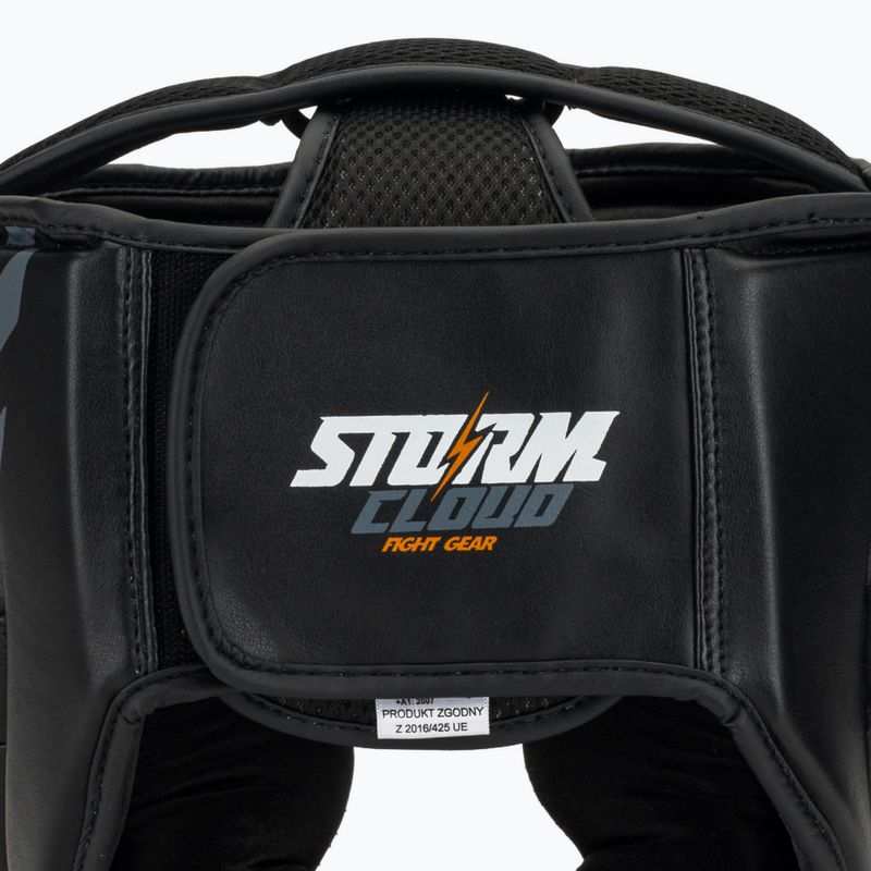 Boxerská prilba StormCloud Lynx black/grey 5